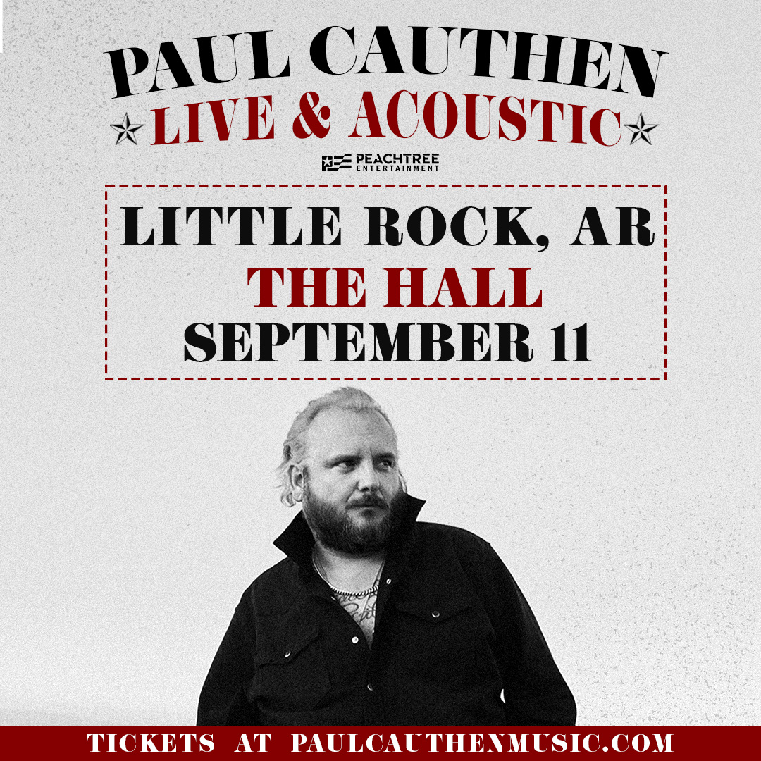 JUST ANNOUNCED 🚨
<a href="/CauthenMusic/">Paul Cauthen</a> is bringing his powerhouse voice and outlaw swagger to <a href="/LittleRockHall/">The Hall</a> this September! 🔥 This is one show you don’t want to miss- Tickets go on Sale Friday 6/27 at 10AM CT