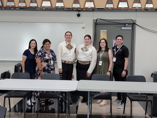 2025 SCUC Mariachi Camp kicked off Sunday afternoon with check-in and instrument placements.  Students and families were greet by Mrs. Tudyk, Clemens Orchestra director, who is running the camp this year, and our beloved Mrs. Galvan, who has been such a tireless support in