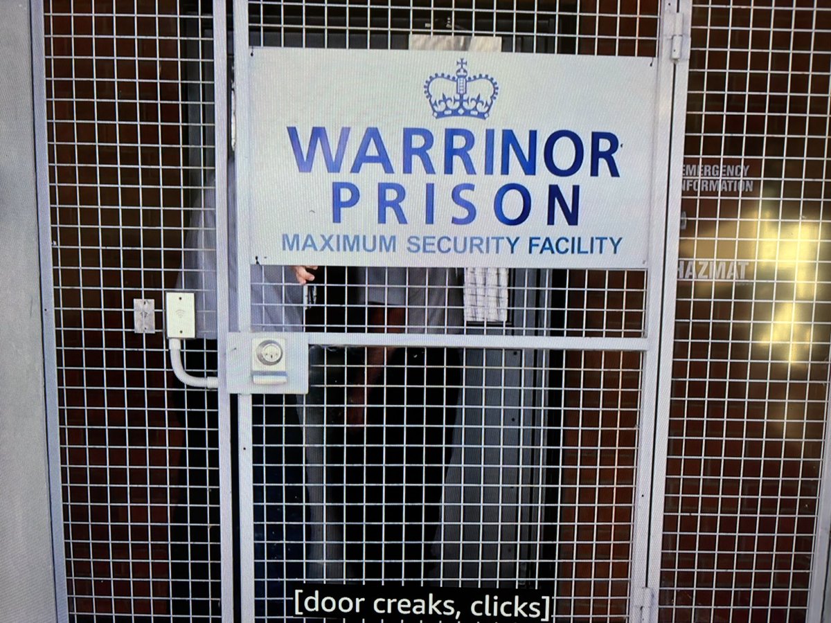 So Darcy is in Warrinor Prison but Jane’s got a visitor pass for Goodwood Women’s Prison? #Neighbours