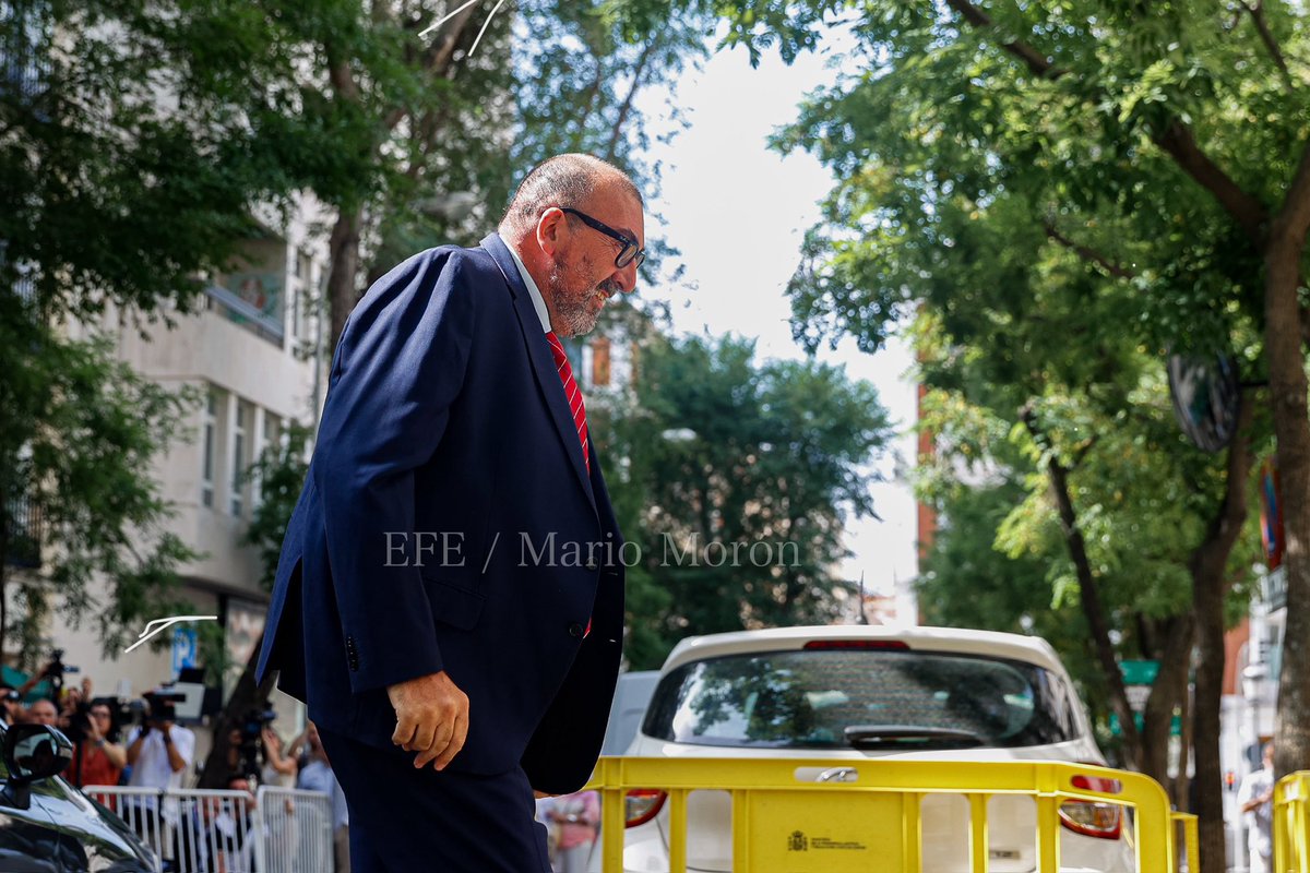 Koldo García entrando a declarar en el Tribunal Supremo.

©️EFE / Mario Morón