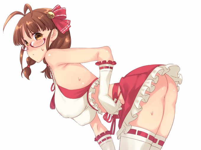 まあこのくらいならいいか…みたいな顔。落書きしかできませんでしたがお誕生日おめでとうございます #秋月律子生誕祭2025 