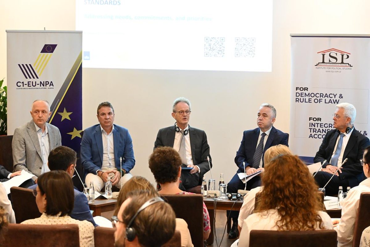 Joined <a href="/AlbaniaCluster/">Cluster 1 Albania</a> <a href="/ISP_Institute/">ISP_Institute</a> on the electoral framework, its standards, and the political will to adhere to standards as integral part of the EU accession. Input from civil society and other stakeholders is key for a consensual, inclusive, and transparent process.
