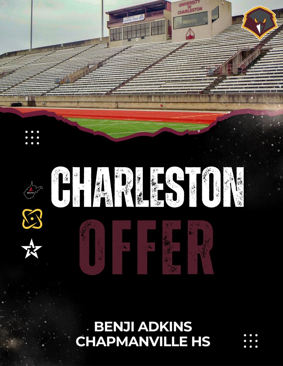 Coalfields & Co. (@coalfieldsco) on Twitter photo '26 Chapmanville TE/DL Benji Adkins (<a href="/BenjiAdkin13584/">Benji Adkins</a>) reportedly received an offer from Charleston! #wvprepfb '26 Chapmanville TE/DL Benji Adkins (<a href="/BenjiAdkin13584/">Benji Adkins</a>) reportedly received an offer from Charleston! #wvprepfb
