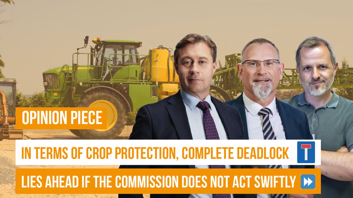 COPA-COGECA (@copacogeca) on Twitter photo ✍️Opinion Piece - In terms of crop protection, complete deadlock lies ahead if the <a href="/EU_Commission/">European Commission</a> does not act swiftly
"For the past ten years, we’ve increasingly heard 🇪🇺 colleagues report that in certain sectors, whether in vegetable farming, fruit growing, or crop ✍️Opinion Piece - In terms of crop protection, complete deadlock lies ahead if the <a href="/EU_Commission/">European Commission</a> does not act swiftly
"For the past ten years, we’ve increasingly heard 🇪🇺 colleagues report that in certain sectors, whether in vegetable farming, fruit growing, or crop
