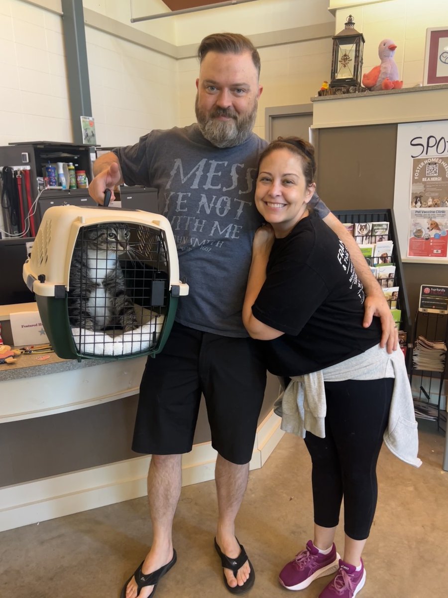 Ocelot has officially left the building… and headed straight into the heart of their new forever family! 🐾🏡