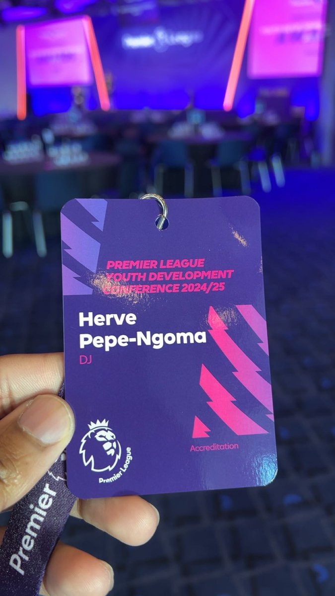 HervePepe's tweet photo. This is why I do what I do.
DJ’ing at Wembley for the Premier League Academy Awards wasn’t just a moment, it was a message.

The same Premier League I once dreamed of playing in, now working with through music. Same stadium, different stage. I didn’t lose the dream, remixed it. https://t.co/Pkmdhy2yvj