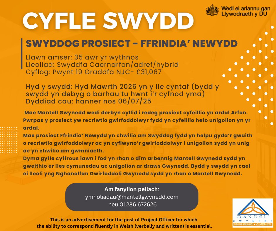 Mantell Gwynedd tweet media