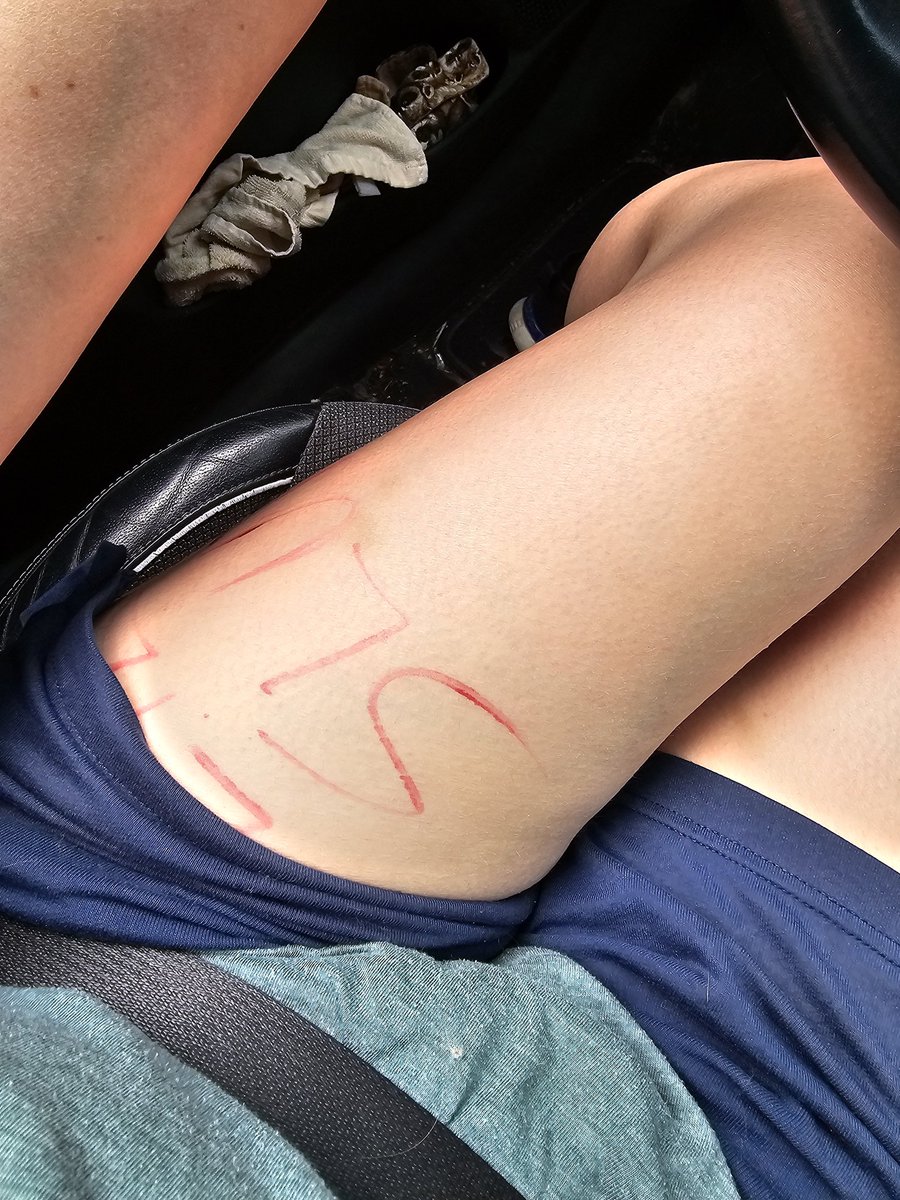 nrdygrl83's tweet photo. Some of the body writing is still on me... 🔥😈🥵 https://t.co/O7MUA9TbBO