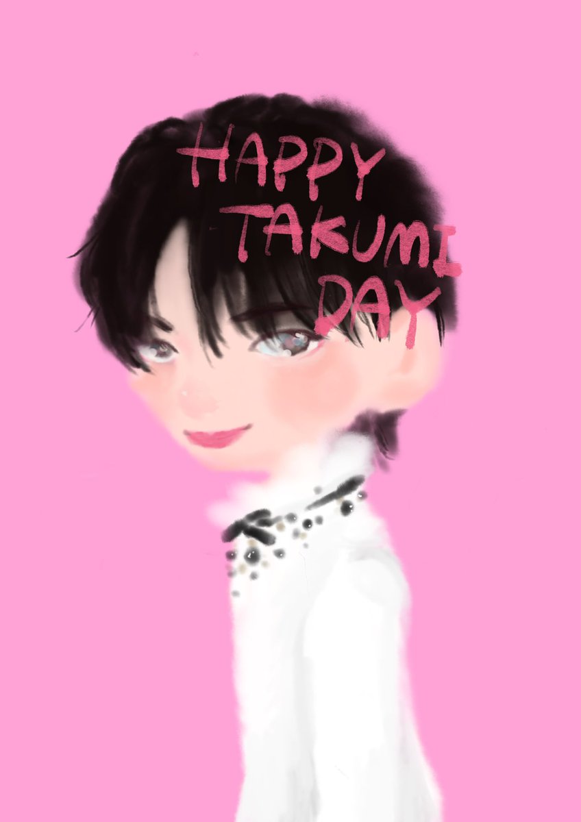 音楽で楽しく遊べる世界でありますように🍓
 #HappyTakumiDay
 #拓実くん明日も晴れるよ
