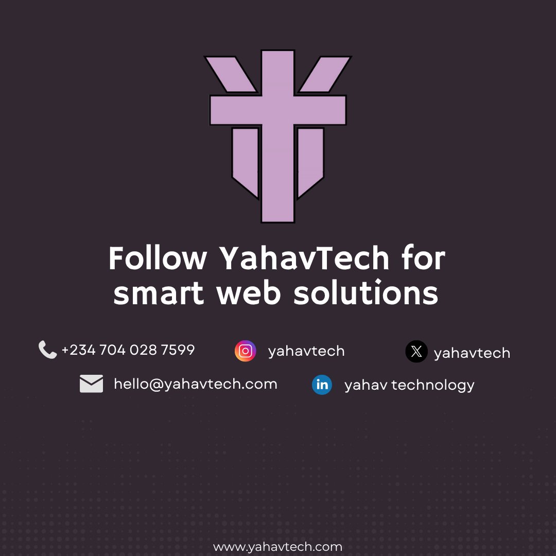 Yahav Technology tweet media