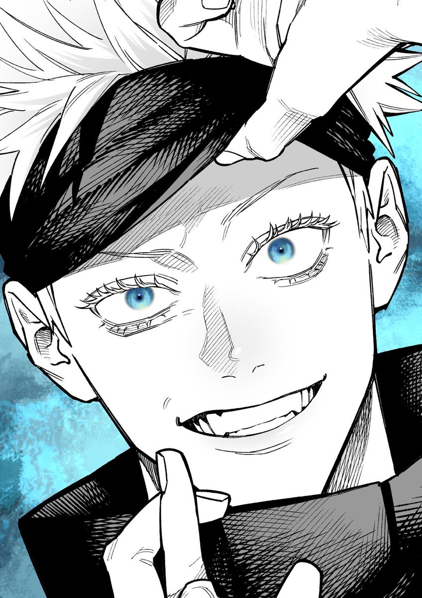 Ragnar_AY's tweet image. Jujutsu Kaisen Characters Drawn By Different Mangakas A Thread 🧵

Gojo by Yuto sano  (gokurakugai)