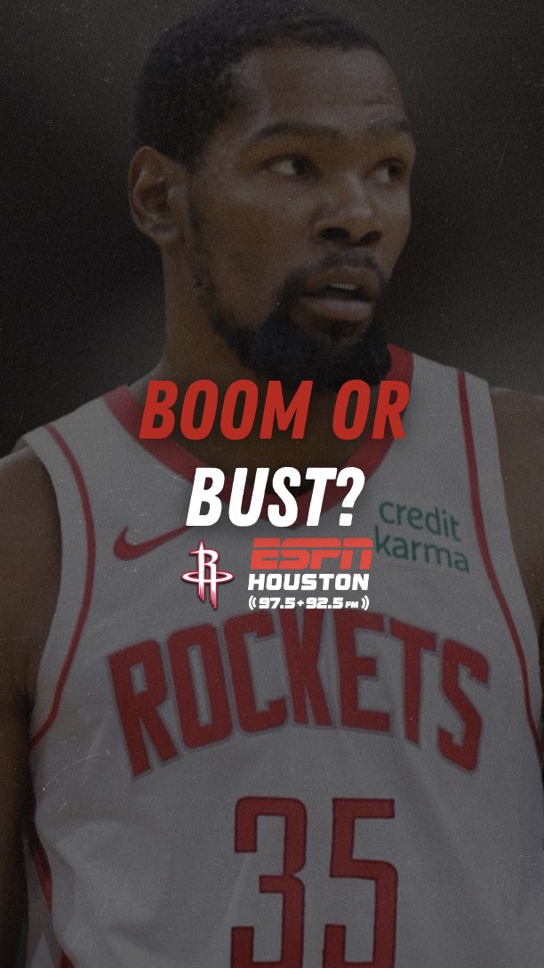 espn975's tweet photo. Kevin Durant TRADED to the Rockets β Did Houston Just Make a HUGE Mistake? π
@LanceZierlein | @johngranato | @DELv2
#KevinDurant #RocketsTrade #JalenGreen #HoustonRockets #NBA #NBATrades #KD #NBAOffseason #DillonBrooks #BasketballTalk #ESPN975 #NBABreakingNews #NBAHotTakes https://t.co/GEwafU0AKb