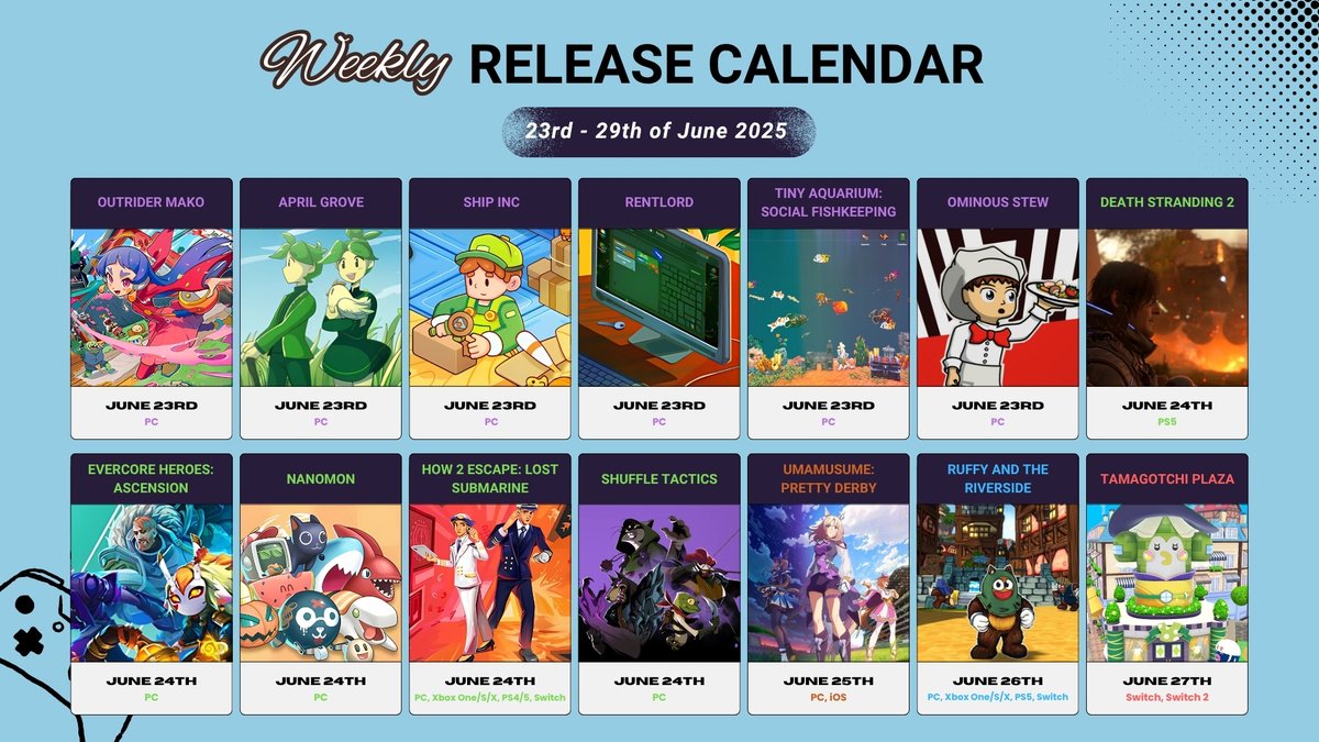 So many amazing games, so little time! 🔥Choosing just 14 games this week was a challenge, but we did it 😤 What's finding its way onto your wishlist? 👀