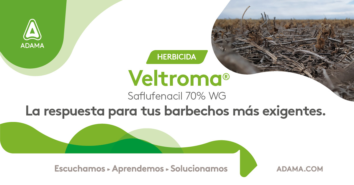🌱Prepará el terreno para una campaña sin sorpresas.
Con acción de contacto y contundencia en el control, Veltroma es la herramienta ideal para barbechos químicos exigentes.

Conocé más 🔗 bit.ly/44baCSL