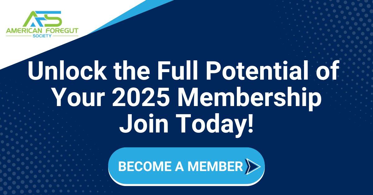 Join the American Foregut Society (AFS), the leading community for professionals dedicated to advancing foregut care through innovation, collaboration, and education. 

Join Today!
➡ zurl.co/SVdyq

#AFS #foregut