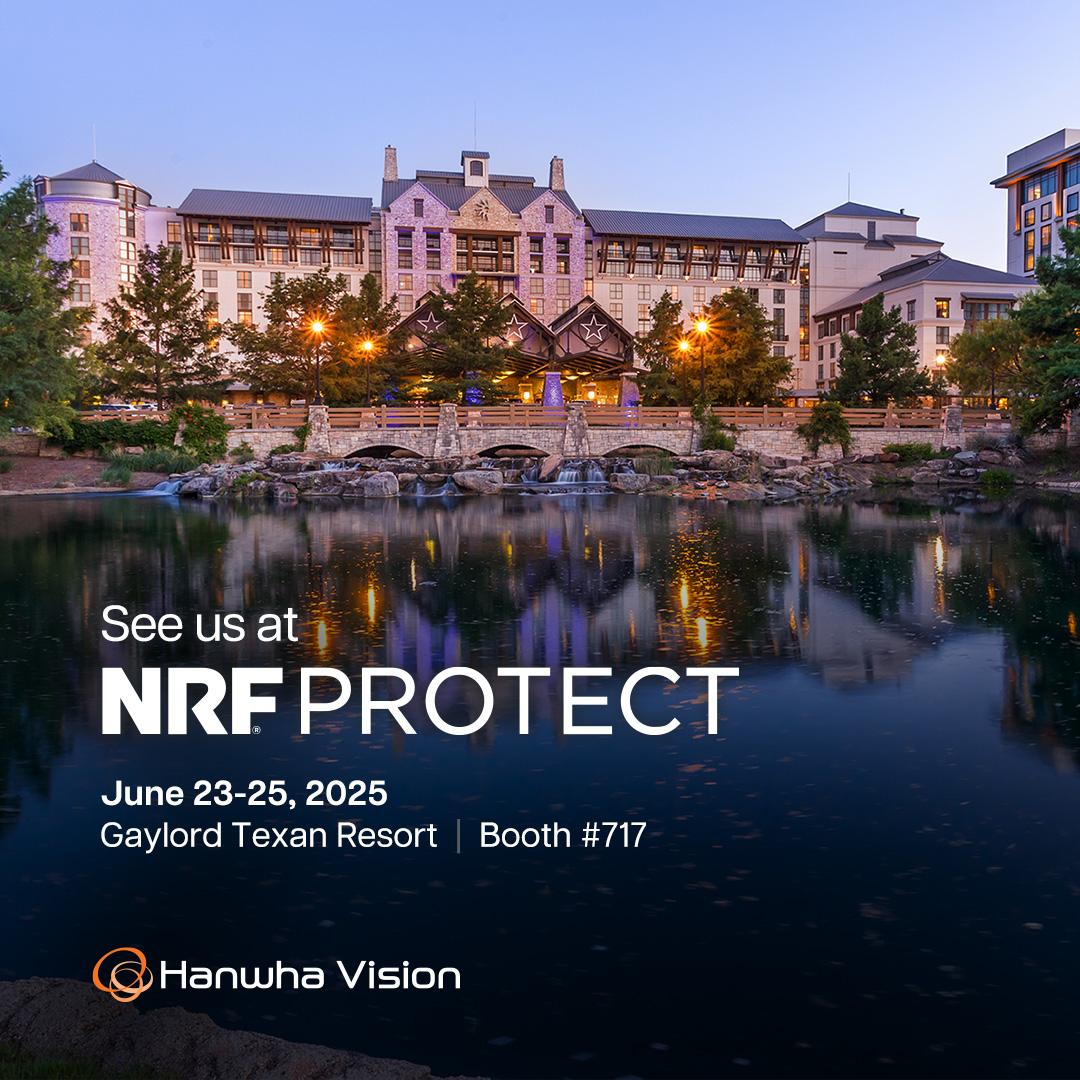 Heading to #NRFPROTECT? Come visit Hanwha Vision at Booth #717 to explore the latest in AI-powered video solutions designed to enhance retail security, asset protection, and operational efficiency.

#RetailSecurity #LossPrevention #VideoSurveillance #NRFProtect2025