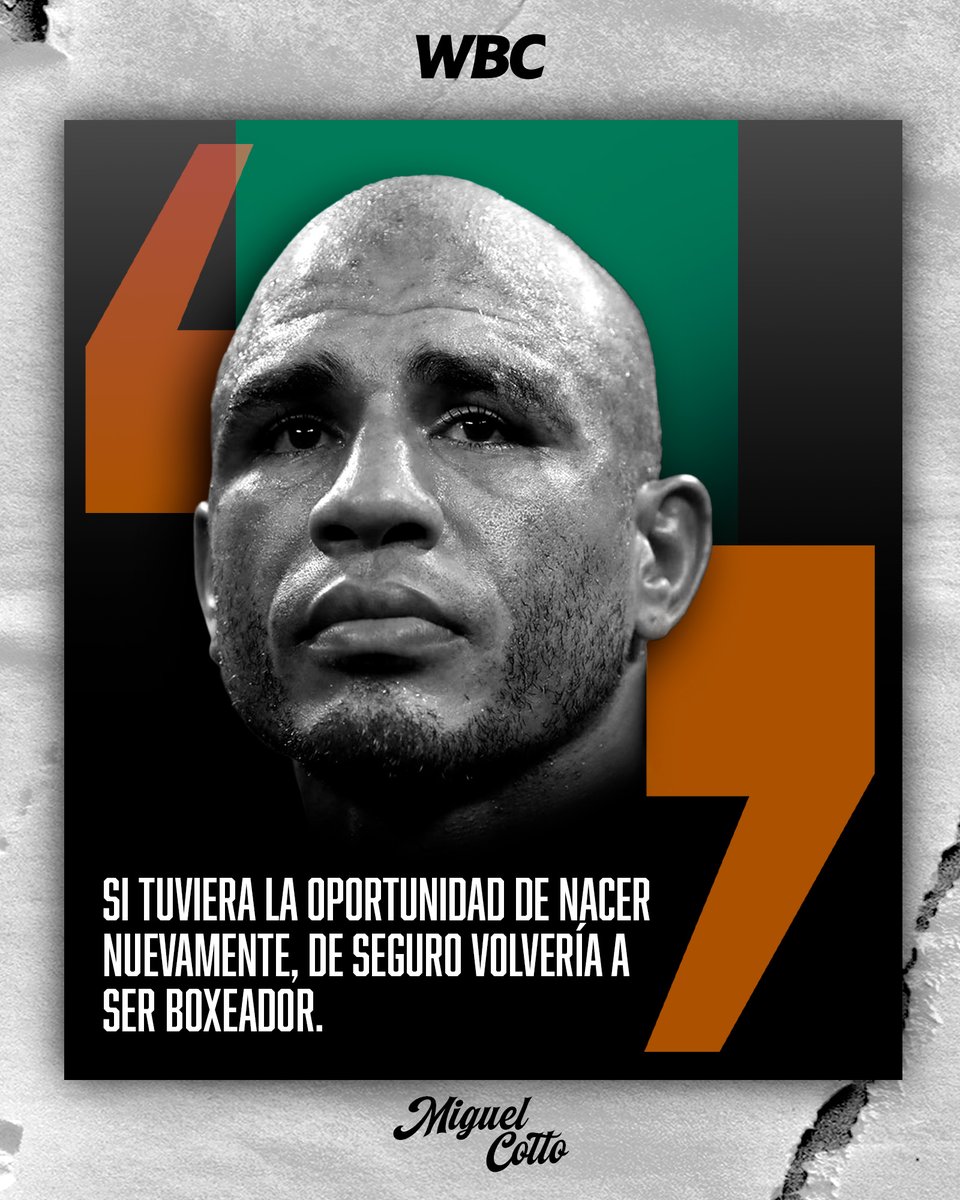 Es inexplicable la sensación de estar sobre el ring, con el cuerpo, mente y corazón conectados. 

#wbcboxeo #wbc #wbclegend