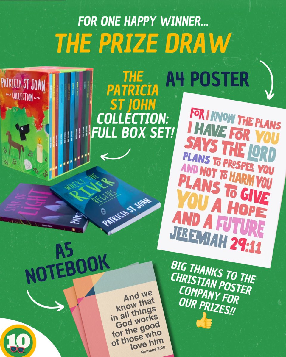 10ofthose's tweet image. It’s back!!!
The 10ofthose Children and Youth Summer Reading Challenge has returned, and is ready to be taken on…
Let’s show our kids the beautiful world of gospel-infused books!
For T&Cs and more info, head over to our website
uk.10ofthose.com/summer-reading…