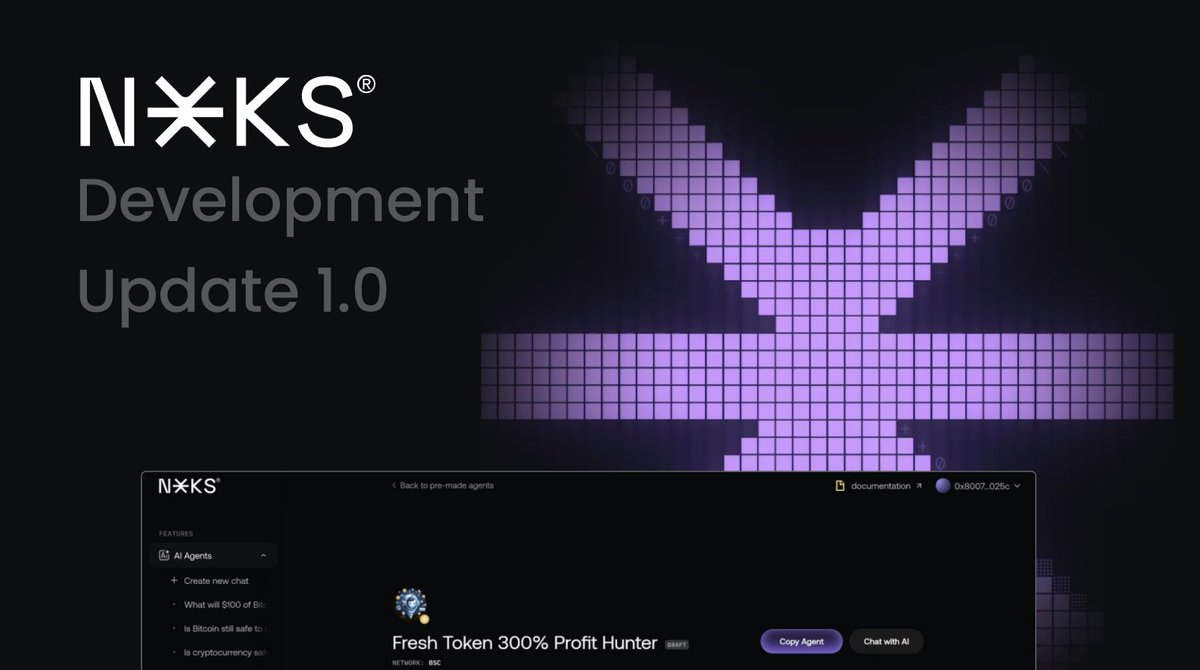 ThisIsNoks's tweet image. Hello degens! Intern here 😎

The NOKS Team has been cooking!

Introducing Development Update 1.0.

Join us for a quick recap of what’s been built recently and what’s coming up next 👇