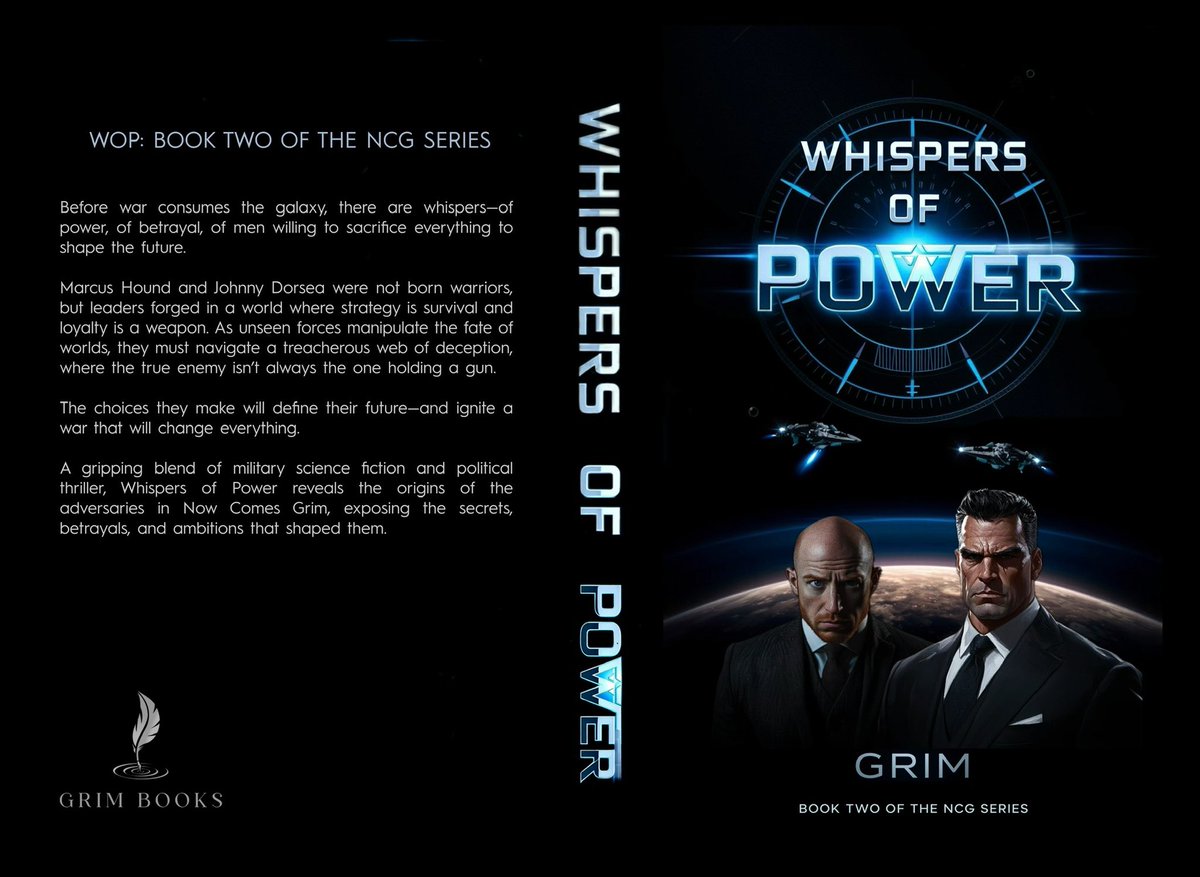 Cathy's Promos (@mcwilsonky) on Twitter photo Whispers of Power: Book Two of Now Comes Grim
by <a href="/GrimCalebWilcox/">Grim, Indie Author</a>
In war, power isn’t seized—it’s whispered into existence.
a.co/d/iQQnejO
#NewRelease #scifi #fantasy #futuristic #writingcommunity #reading #booksworthreading #NowComesGrim Whispers of Power: Book Two of Now Comes Grim
by <a href="/GrimCalebWilcox/">Grim, Indie Author</a>
In war, power isn’t seized—it’s whispered into existence.
a.co/d/iQQnejO
#NewRelease #scifi #fantasy #futuristic #writingcommunity #reading #booksworthreading #NowComesGrim