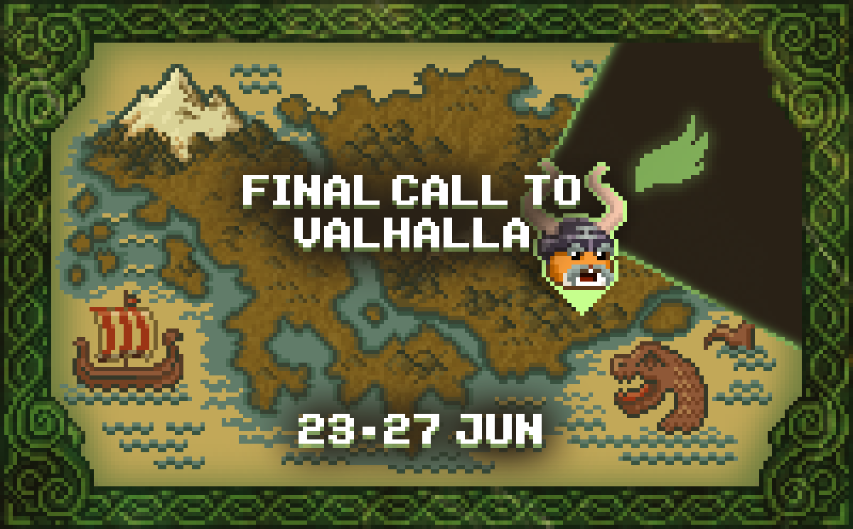 🛡️Final Call to Valhalla Has Begun!

The last artifact. The ultimate miner. The final chance to prove yourself.

🎇New Miner: Valkyrie’s Echo with huge merge 75 000 000 Gh/s and 22% BONUS
🕊️Artifact Reward: Saga is ending with Silver Wing 16 000 000 Gh/s and 6% Bonus
💰Enjoy a