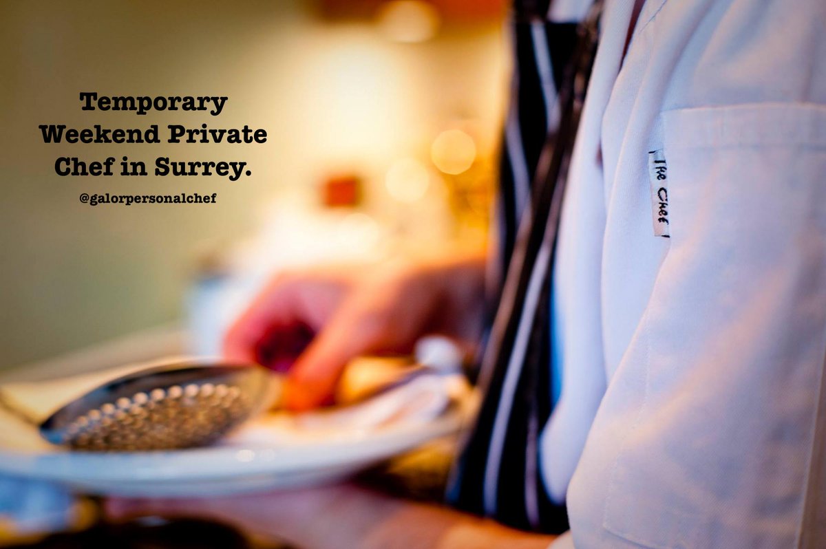 Galorchefs's tweet image. Temporary Weekend Private Chef in Surrey.
galor.co.uk/jobs/vacancy/t…
#Privatechef #Personalchef #Weekendchef #Surrey