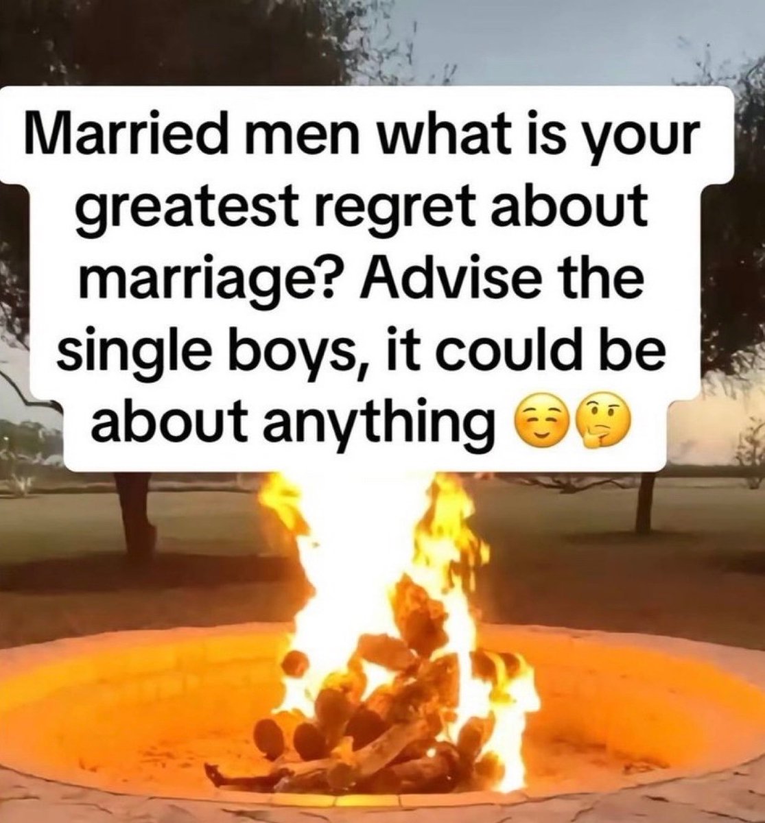CFCHaven's tweet photo. Married men shared their greatest regrets in marriage 

You will be shocked 😭😭
Open thread 🪡 https://t.co/hKW2TLnfRm