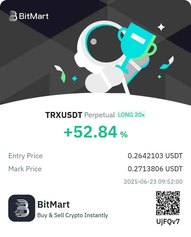 GM☀️
Ya tomaron el ☕️⁉️

Ayer le volvimos a entrar y ahora vamos protegiendo ganancias.🤑
#TRONGlobalFriends