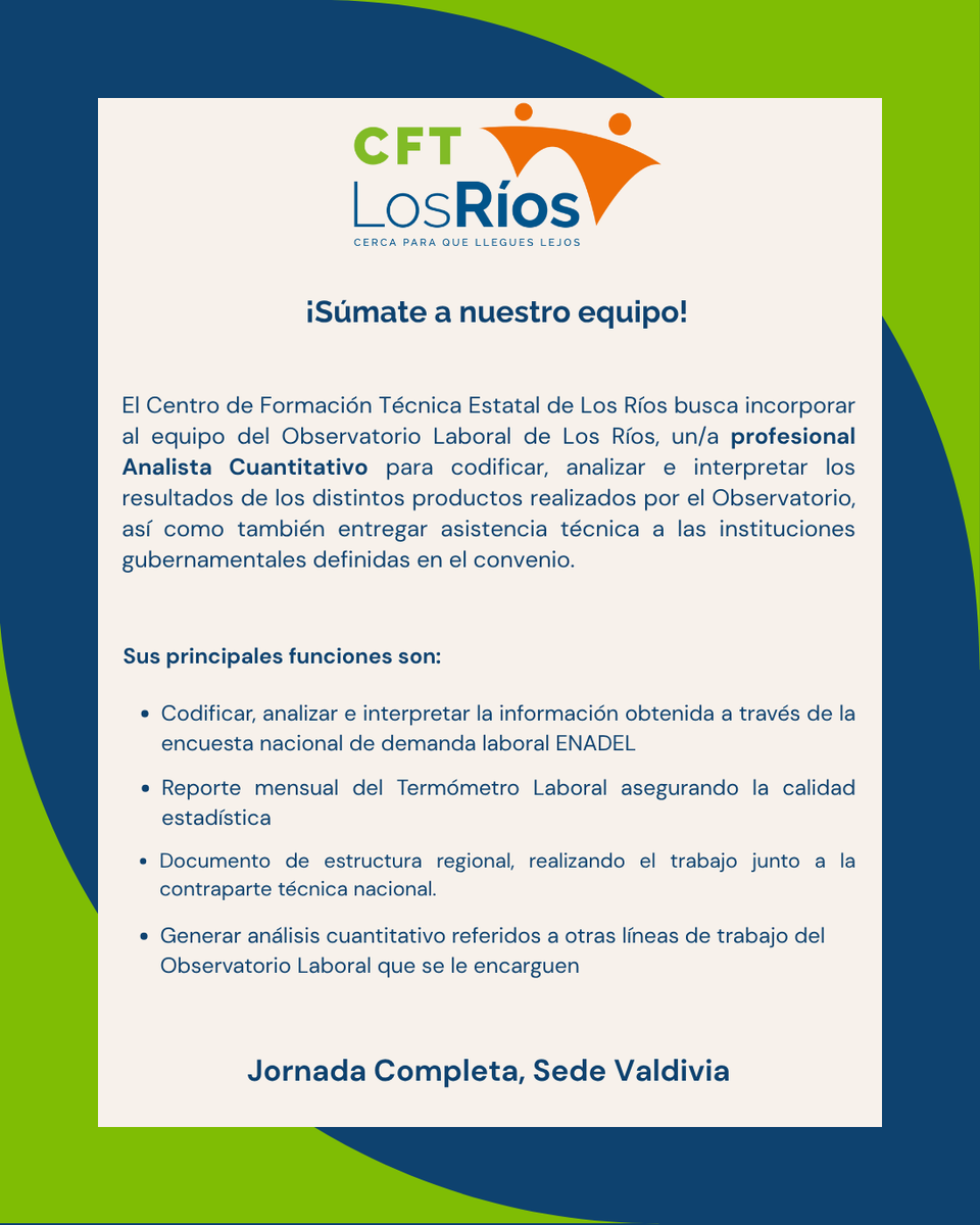 Observatorio Laboral Los Ríos tweet media