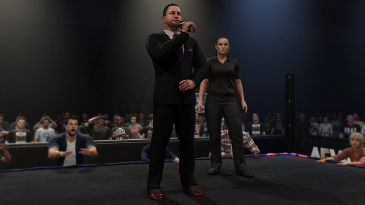 Justin Roberts Announcer for #WWE2K25 now available.    

#AEW #AEWFightForever
