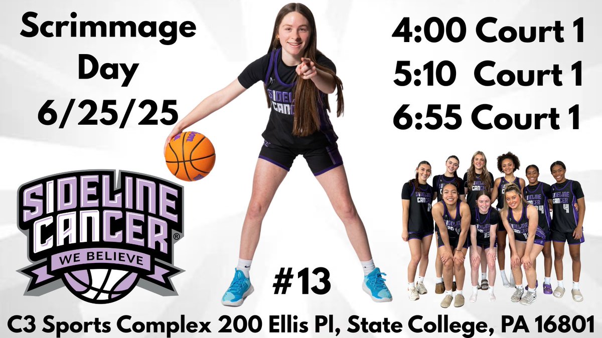Schedule change!!! See us play! 🏀🏀🏀