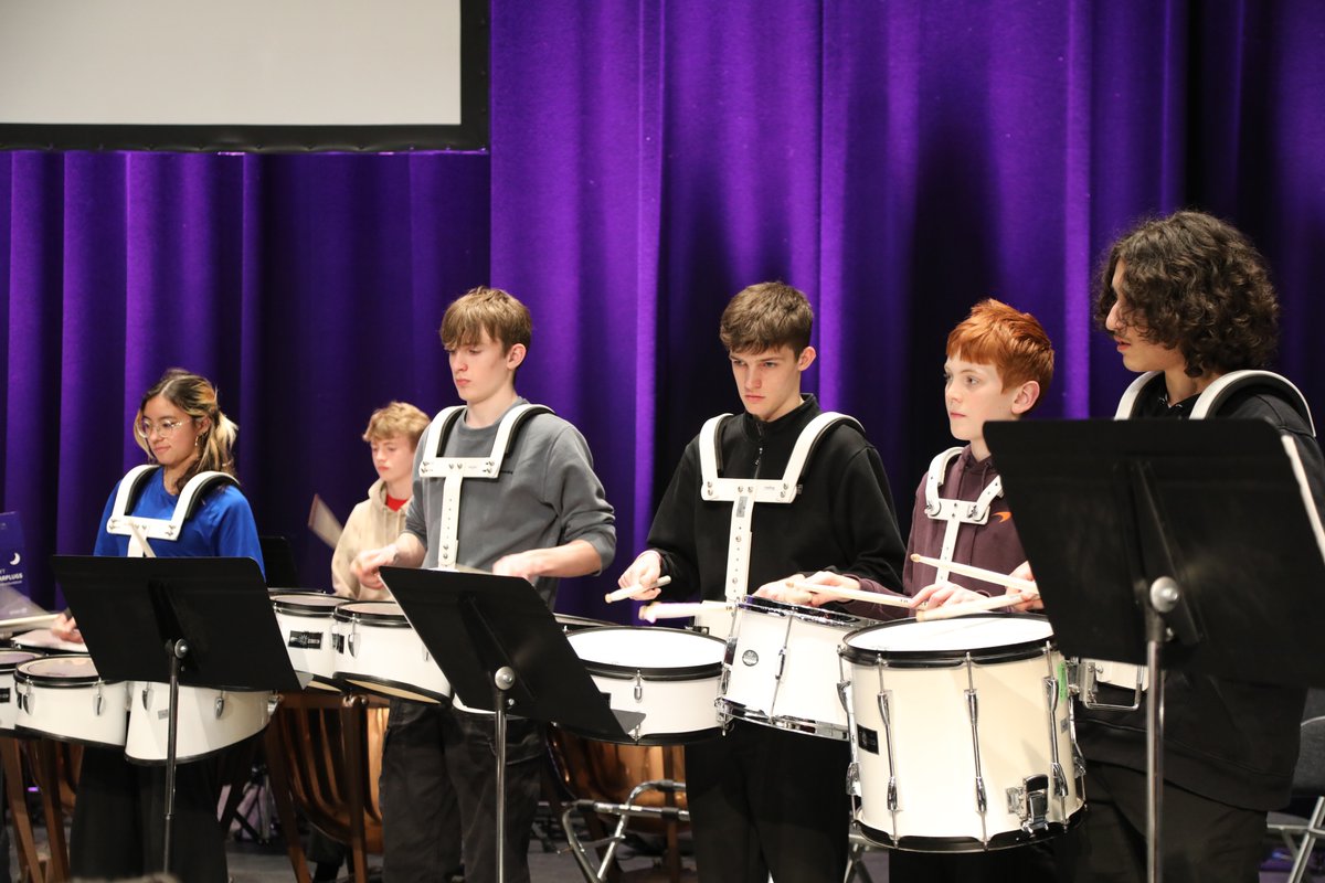 At the gala concert Surrey Arts Brass Ensemble, Brass Routes, Surrey County Percussion Ensemble (SCPE) and Surrey Percussion and Rhythm Crew (SPARC) performed three pieces together including: 

orlo.uk/vhYPZ 
orlo.uk/wybO9 
orlo.uk/U6iX8