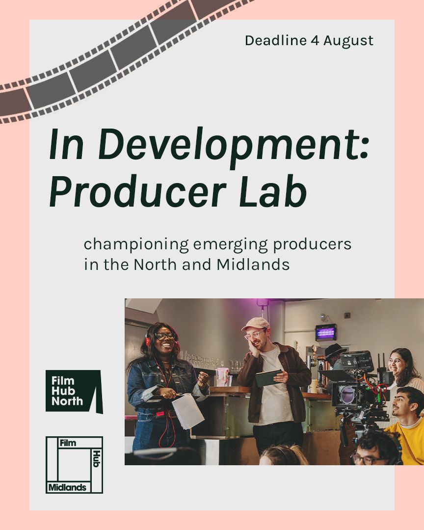 Are YOU the producer we’re looking for? We need 16 emerging producers from the North and Midlands to join In Development: Producer Lab for two packed days of training, connection, and collaboration!
Apply by 4 August: bit.ly/fhn-idpl 🎞️