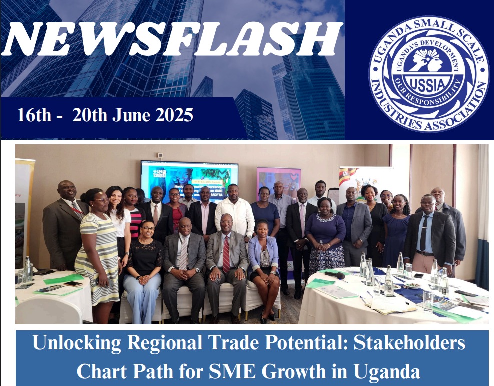 📢 Dear Industrialists,
Missed what happened last week? Don’t worry!
Catch up on key activities and events from across the country in our latest USSIA Weekly Newsflash.
👇 Click the link to read more:

🔗ussia.or.ug/wp-content/upl…

#USSIA #IndustrialGrowth #WeeklyUpdate