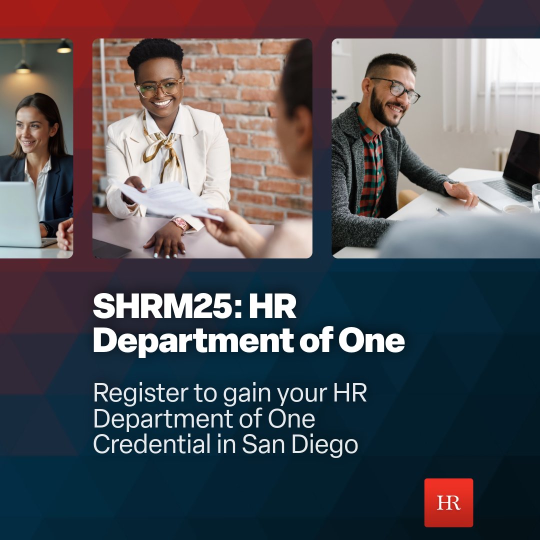 🚀 Calling every “HR Department of One”!

On Sat, June 28 (8 AM – 4:30 PM) at #SHRM25, <a href="/Humareso/">Humareso</a>’s own <a href="/jbalive/">John Baldino</a> leads the HR Department of One Specialty Credential workshop.
Walk away with practical playbooks, two e-learning courses, and a credential that shouts “yes, I do it
