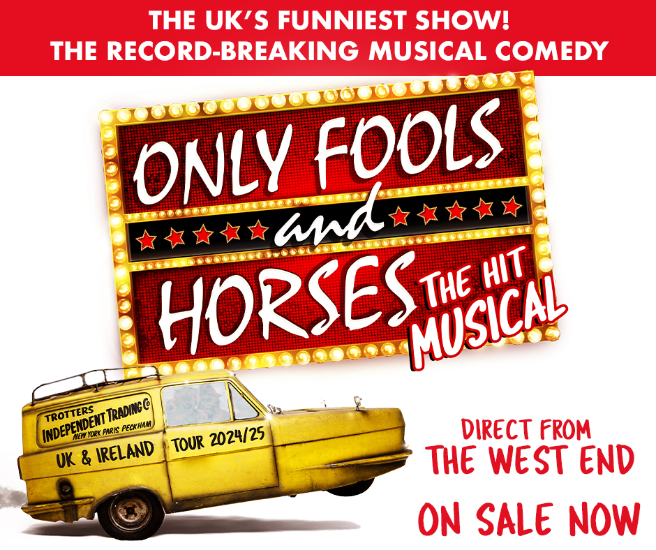 Additional Seats Released📣

A limited number of slips seats have been released for this week's run of Only Fools and Horses The Musical - circle slips can be purchased online,  for Gods slips please contact the Box Office team on 028 9024 1919.