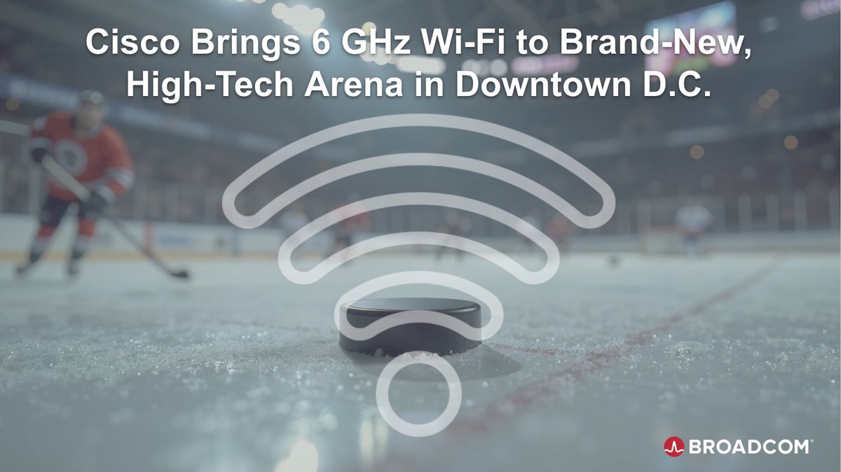 A game-changer for the #sports and #entertainment world: <a href="/Cisco/">Cisco</a> is powering the new Capital One Arena in  DC with #6GHzWiFi!

Cisco and <a href="/MSE/">Monumental Sports & Entertainment</a> are partnering to transform the upcoming arena into a model of #nextgen #connectivity and fan-focused #innovation.

newsroom.cisco.com/c/r/newsroom/e…