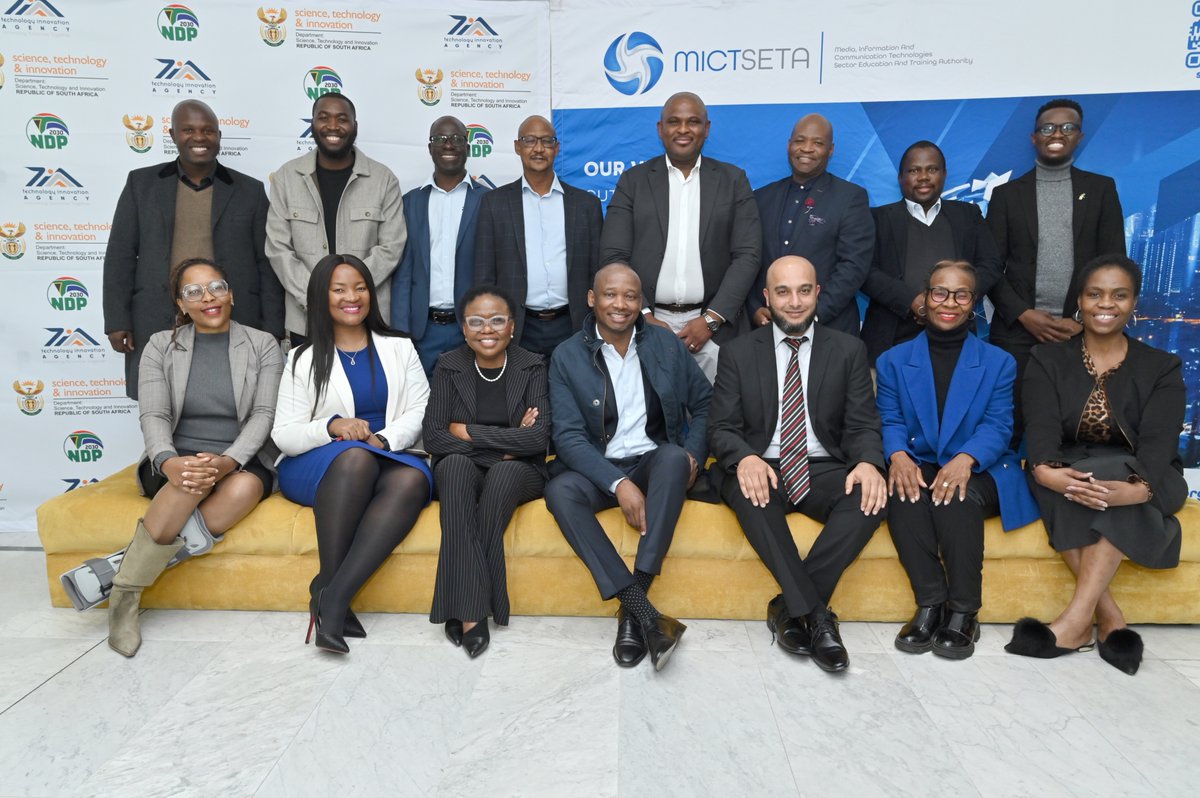 A Bold Step Toward South Africa's Digital Future!
The Technology Innovation Agency (TIA) and <a href="/MictSeta/">MICT SETA</a>  have officially signed a Memorandum of Understanding to drive 4IR-aligned skills development, youth empowerment, and innovation-led economic growth.
#TIA #DSTI #TIAxMICTSETA