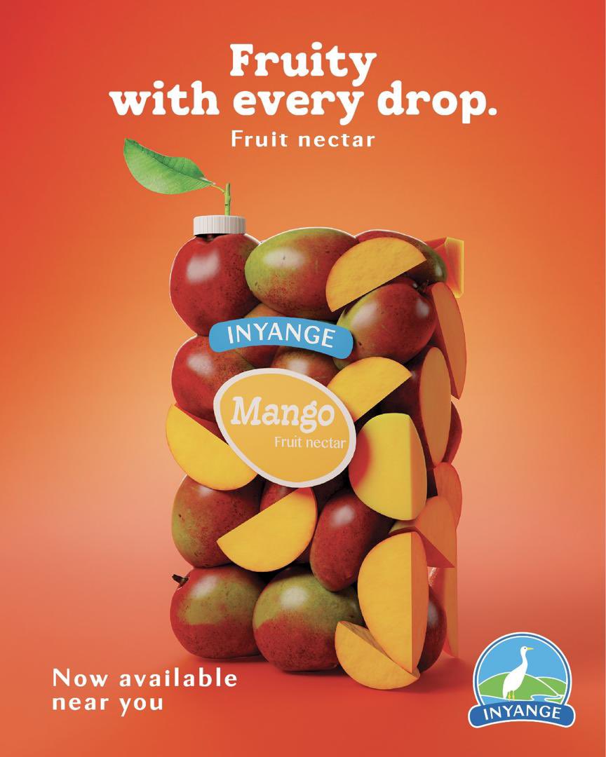 Packed with mango goodness, drop after drop. Have you had your sip of Inyange today? 🥭✨

#alwaysaskforinyange
