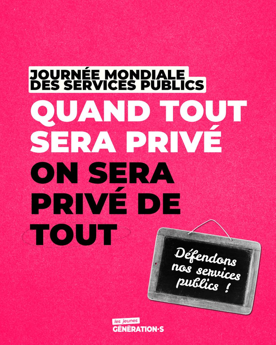 Mis à mal et attaqués par la droite et l'extrême droite, ils sont le dernier rempart à la cohésion de nos sociétés. 

Ce 23 juin, journée mondiale des services publics, est l'occasion de rappeler leur nécessité, partout, et saluer celles et ceux qui y contribuent.