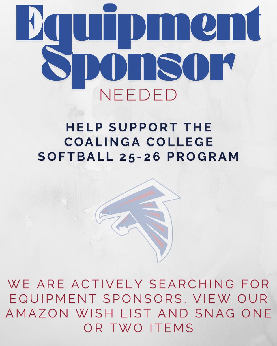 Help Us Gear Up this Season
.
We’ve created an Amazon Wish List to help our team get the equipment we need to train, compete, and grow stronger every day. From training tools to game-day essentials—every item makes a difference!
.
💻message us for the link