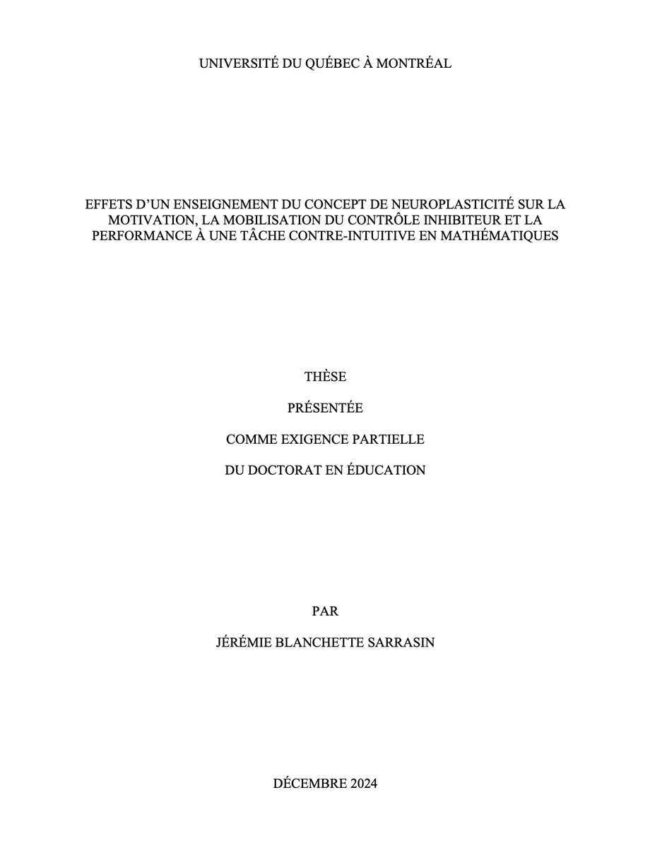 Laboratoire de recherche en neuroéducation tweet media