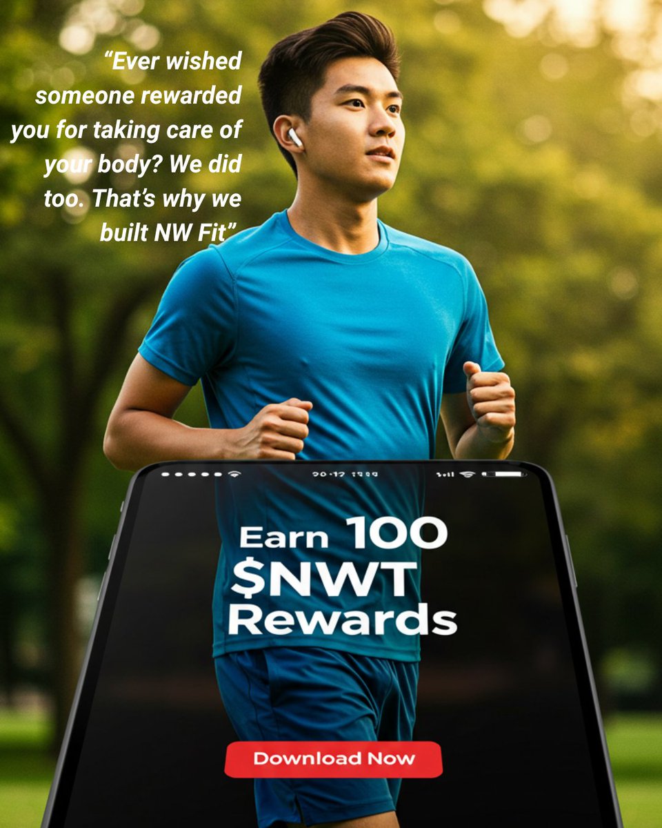 NinjaWOfficial's tweet photo. Ever wished someone rewarded you for taking care of your body? We did too.
That’s why we built NW Fit the fitness app where moving earns you rewards like amazon and walmart gift cards.🎁 

Start walking. Start winning.
Download now: https://t.co/Tf9VmzJQ5K https://t.co/exuNpiCmqZ