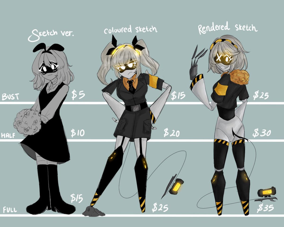 eliosearts's tweet image. 🐇 Eliose’s Art Commissions “Round Two” are now open!!

(0/5 slots are available)
🩵 More Information are available under the thread 🧵 

#mdtwt #murderdrones #artcommission #commissionsopen