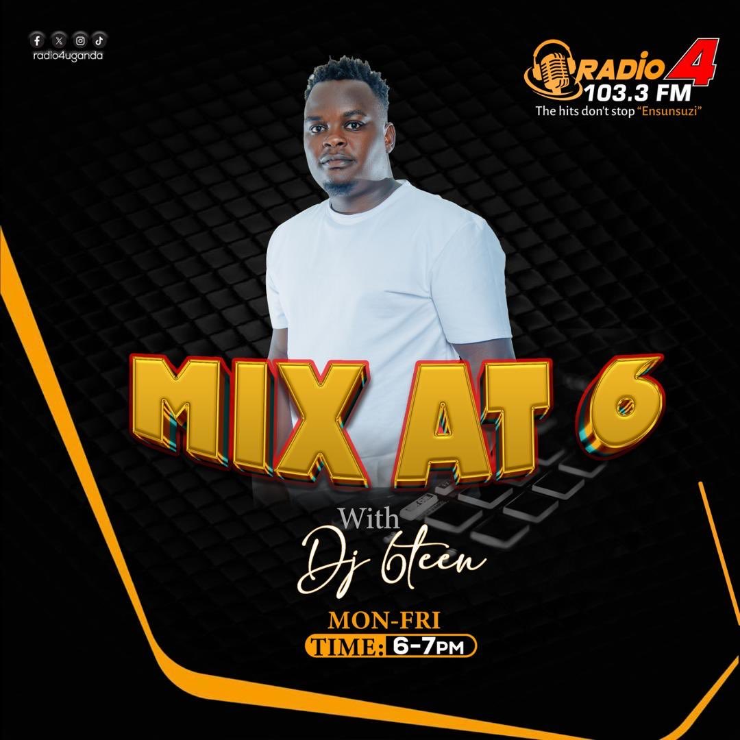 Radio 4 |103.3 FM Ensunsuzi (@radio4ug) on Twitter photo The #Radio4MixAt6 with <a href="/Deejay6teen_/">Deejay 6teen</a> is on now!
Please tune in to 103.3 FM and enjoy the ultimate mix.
#Radio4UG The #Radio4MixAt6 with <a href="/Deejay6teen_/">Deejay 6teen</a> is on now!
Please tune in to 103.3 FM and enjoy the ultimate mix.
#Radio4UG