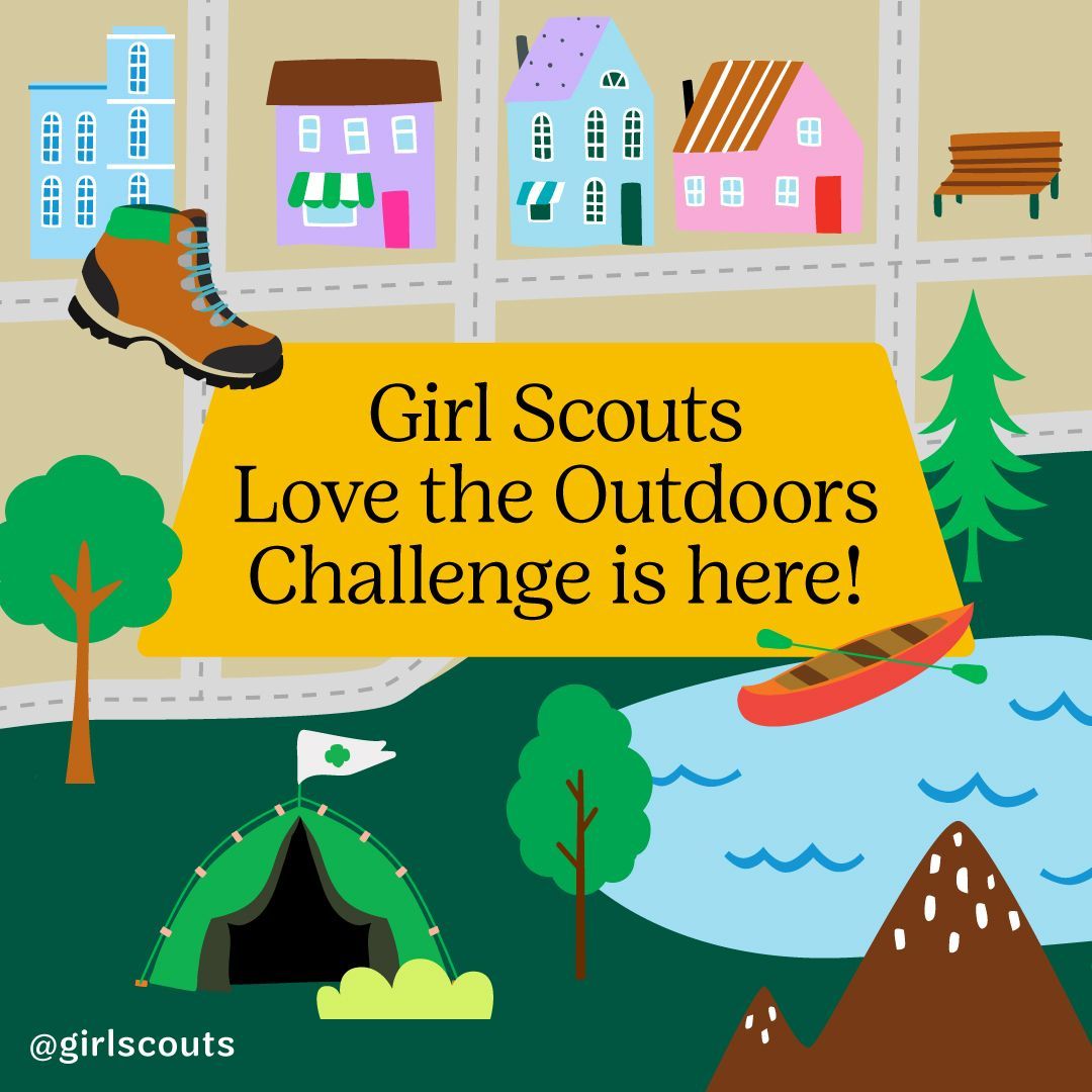 Boost your summer with thrilling activities like hiking and stargazing while unlocking the exclusive limited-edition patch. 🌳👟 Start planning your outdoor adventure now. #gsOutdoors  buff.ly/aepyXO6