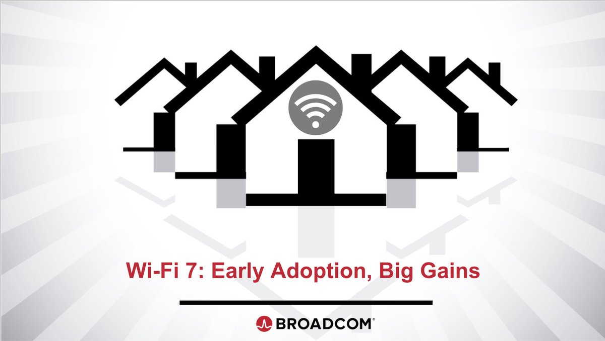 #US #WiFi7 adoption is gaining ground and momentum is building!

A new <a href="/Ookla/">Ookla</a> report shows while ~2% of #US homes are equipped with #WiFi7, the performance gains are undeniable, and the path forward is clear.

The #6GHzWiFi wave is rising. More here: ookla.com/articles/wifi7…