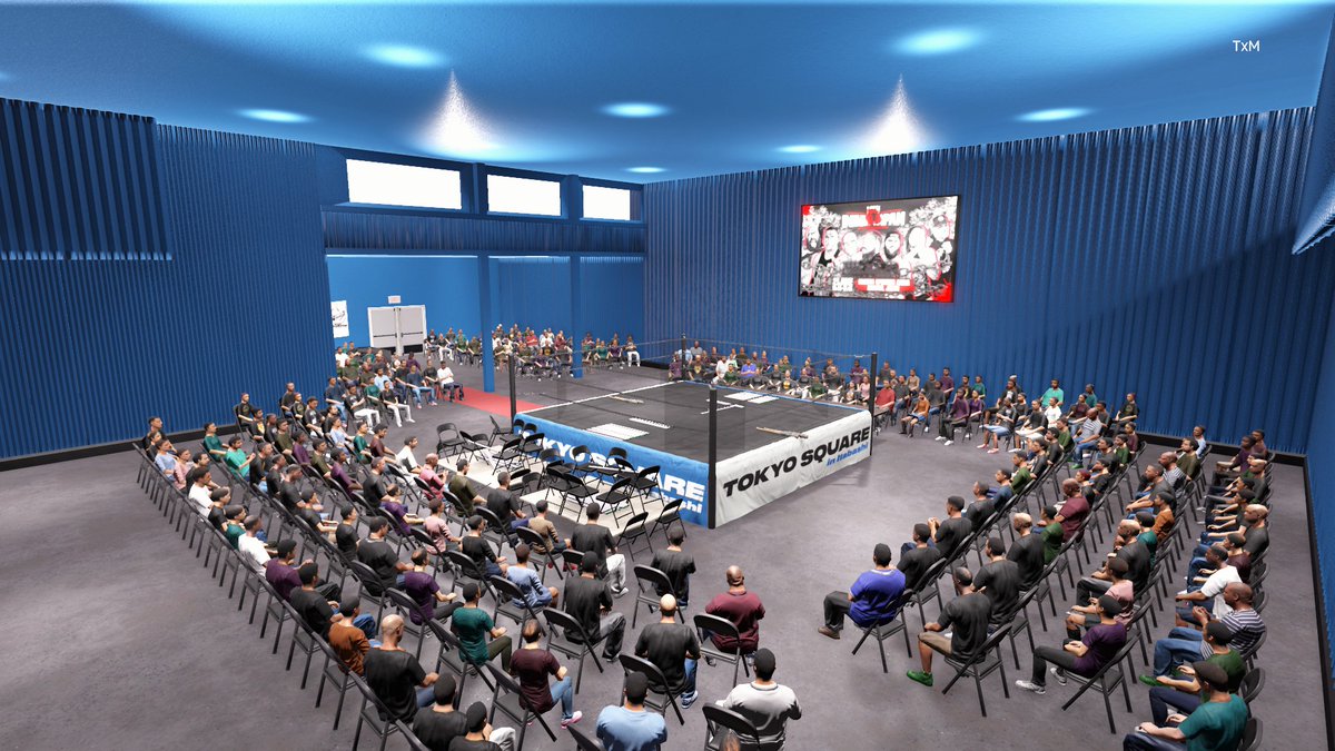 Tokyo Square and House Of Independents Venues are now up for Early Access on Patreon! #WWE2K25