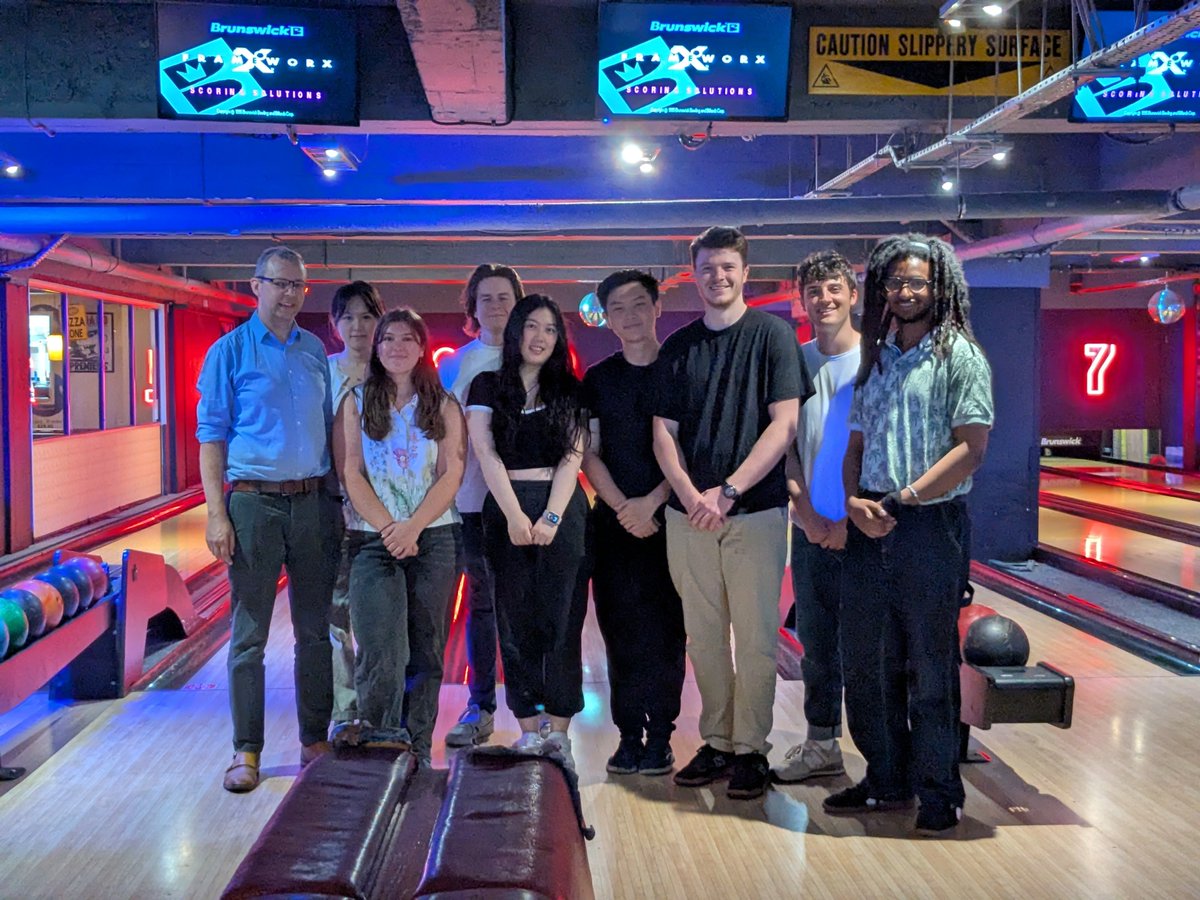 A great group outing to Bloomsbury Lanes!