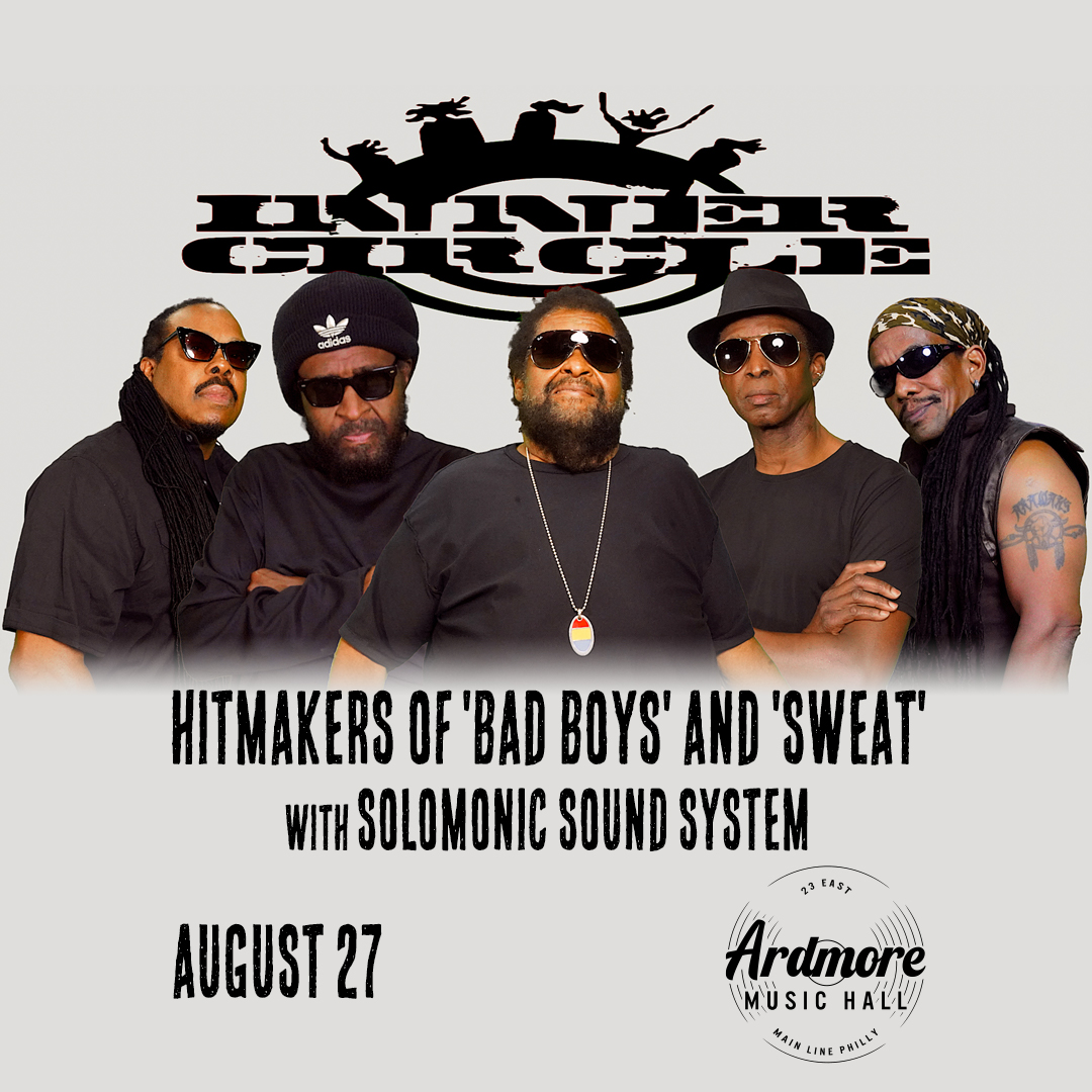 Lock in with the Grammy-winning reggae Bad Boys of reggae Inner Circle on Philly's Main Line this summer ⚫️🔥

🎟️ tixr.com/pr/social/1478…